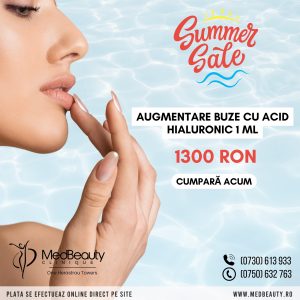 ⁠Augmentare buze cu Acid Hialuronic 1 ml